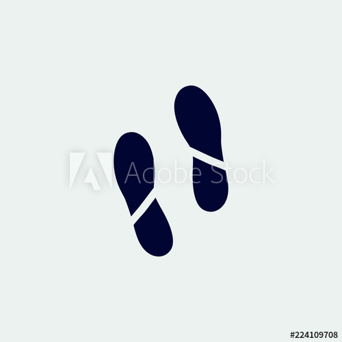 500x500 Pair Of Flip Flops Icon, Vector Illustration