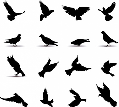 409x368 Flock Free Vector Download