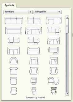 236x328 Floor Plan Furniture Vector Clipart Floor Plan Furniture Symbols