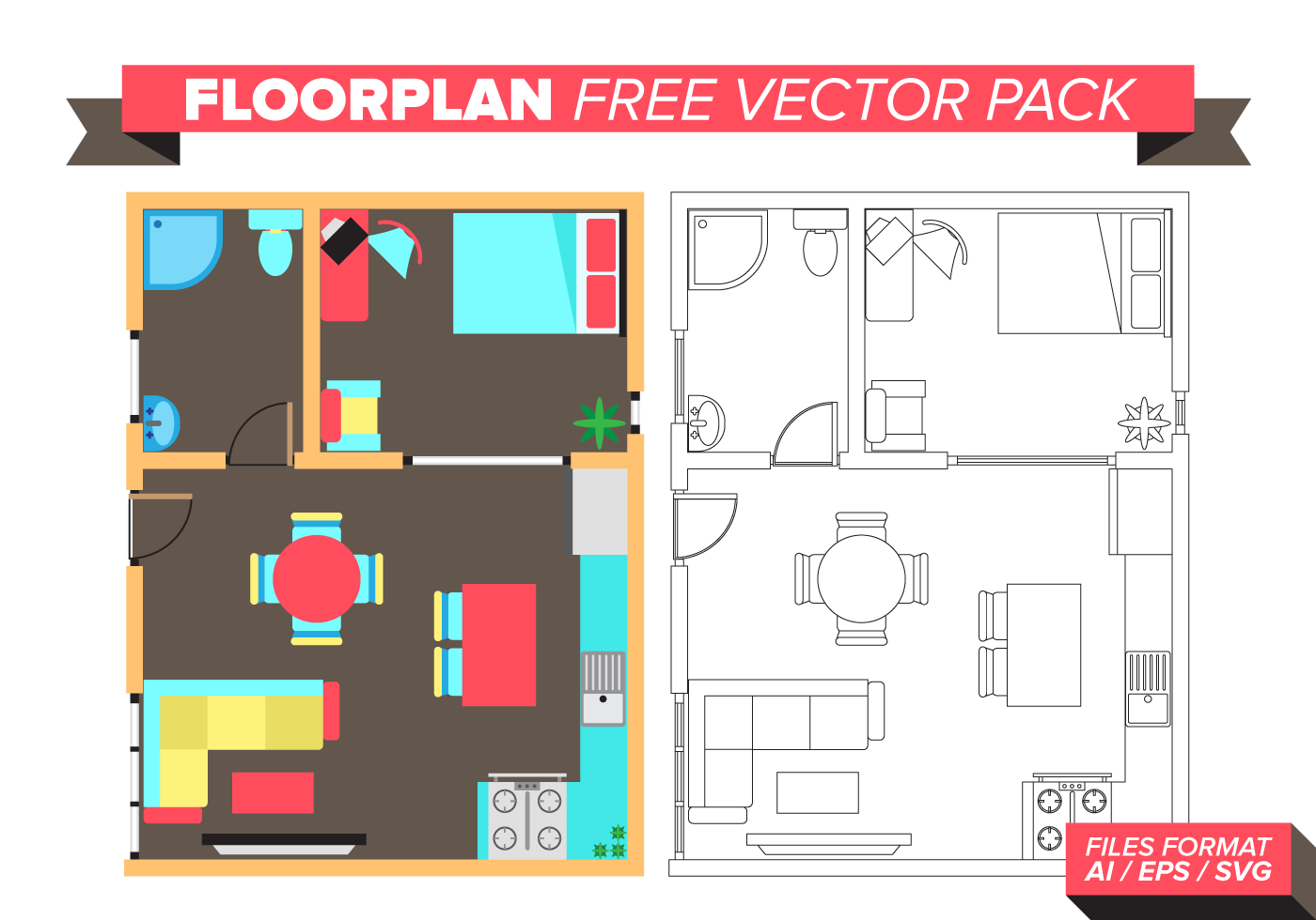 1400x980 Floorplan Vector Icon Isolated On Transparent Background Floorplan