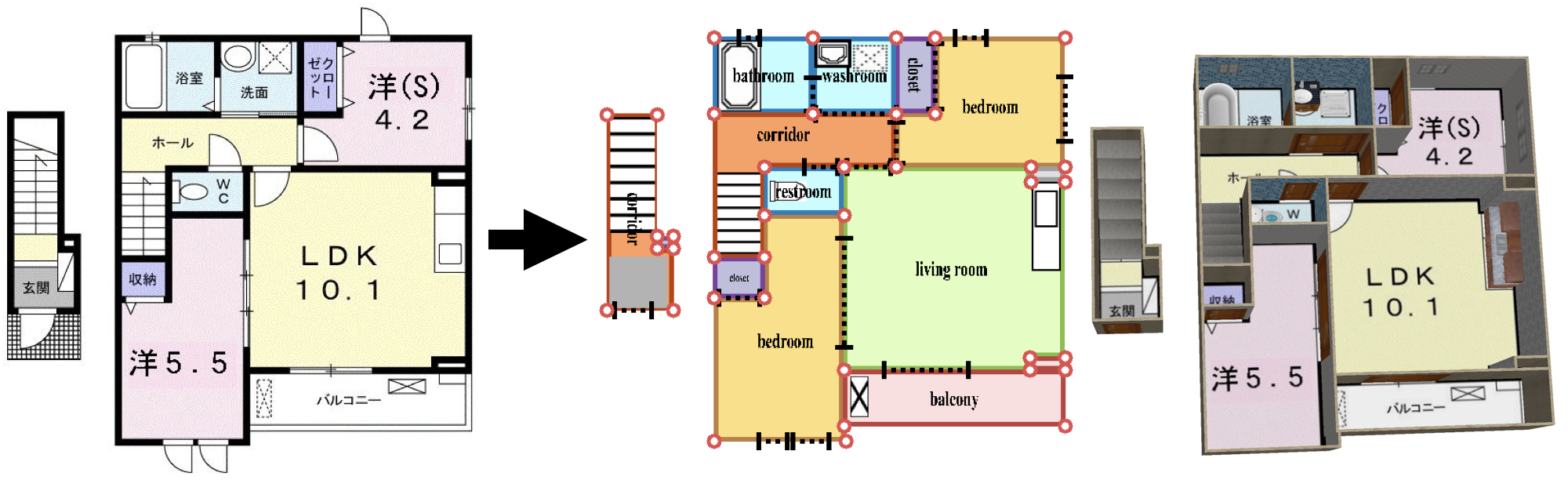 2000x612 Raster To Vector Revisiting Floorplan Transformation