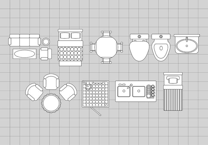 700x490 Floorplan Icons