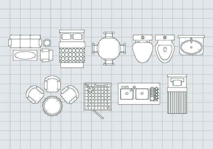 Floor Plan Vector Icons at Vectorified.com | Collection of Floor Plan ...