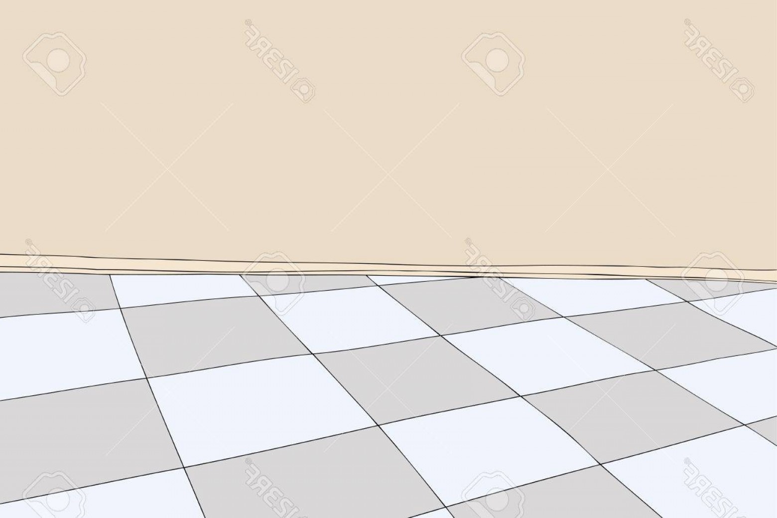 1560x1039 Photostock Vector Cartoon Background Of Room With Blank Wall