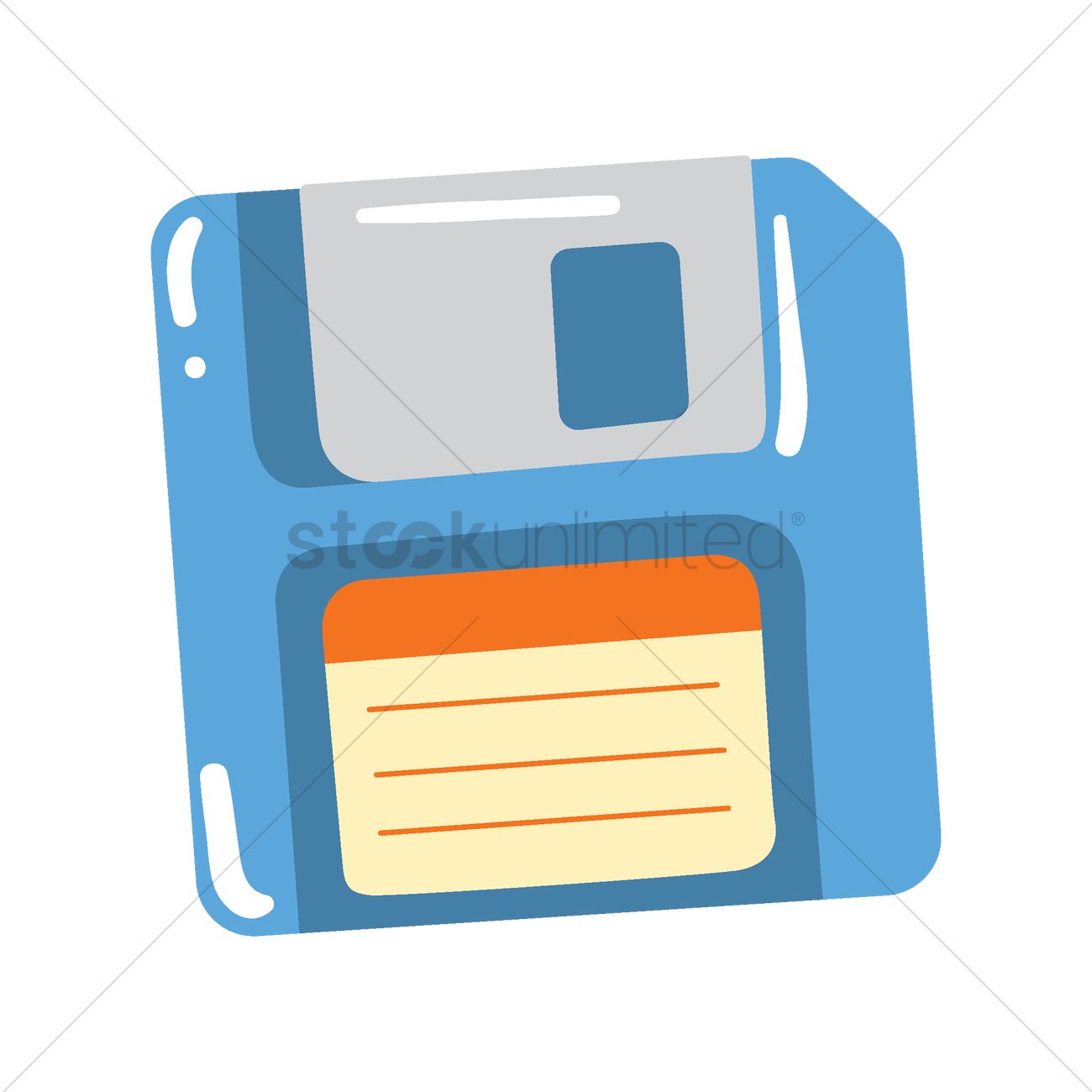 1300x1300 Floppy Disk Vector Image