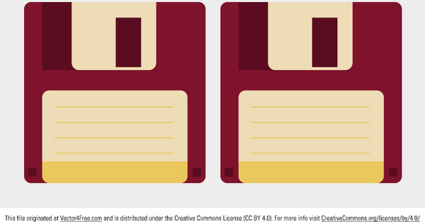 600x314 Floppy Disk Vector Free Vector In Adobe Illustrator