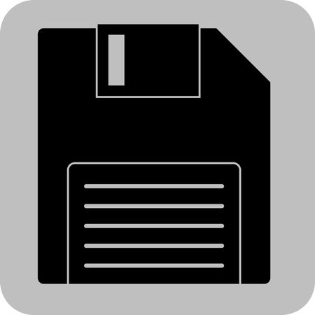 450x450 Vector Illustration Of Floppy Disk Icon Freestock Icons