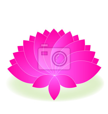 380x400 Logo Rosa Flor De Loto Vector De Vinilos Para