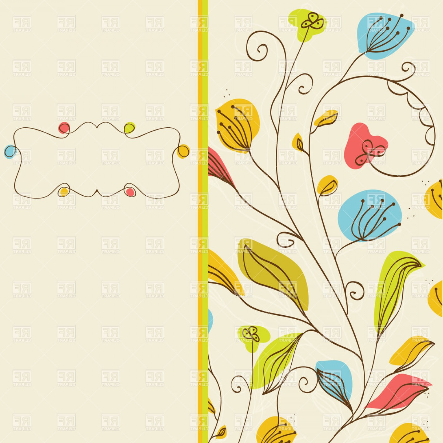 Vintage Frame And Floral Background Vector Clipart Soidergi 1440x1440 Vintage Frame And Floral Background Vector Clipart Soidergi