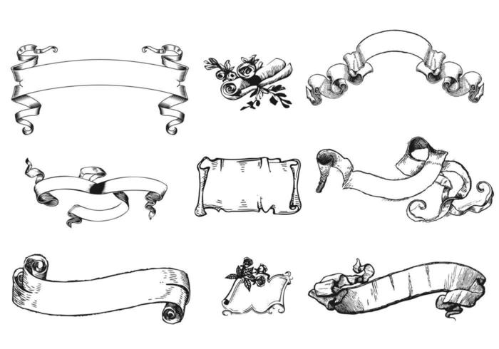 700x490 Floral Banner Vectors