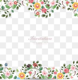 Flowers Border, Vector Flowers Border, Cartoon Flowers 260x264 Flowers Border, Vector Flowers Border, Cartoon Flowers