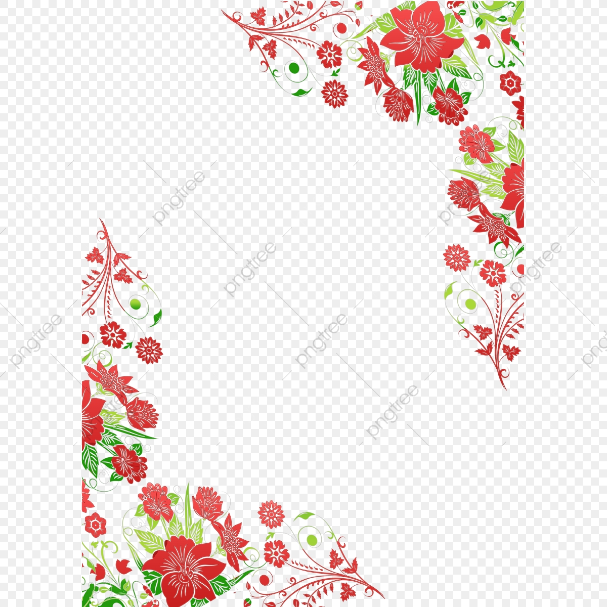 Floral Border Vector Frame, Flower Borders, Beautiful Border 1200x1200 Floral Border Vector Frame, Flower Borders, Beautiful Border