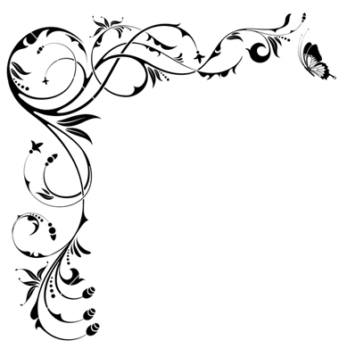 Floral Border Vector Free