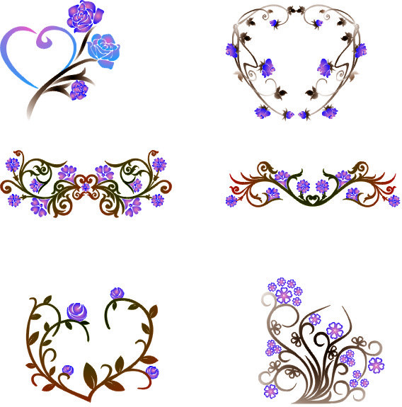 568x575 Floral Border Vector Free Vector In Coreldraw Cdr