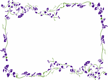 350x257 Free Floral Border Clipart