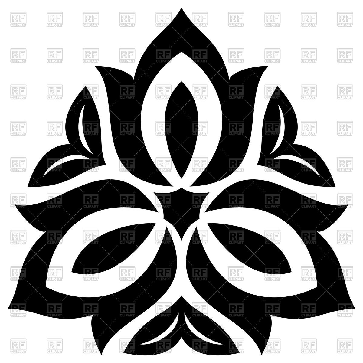 1200x1200 Floral Damask Ornament Vector Image Of Backgrounds, Textures