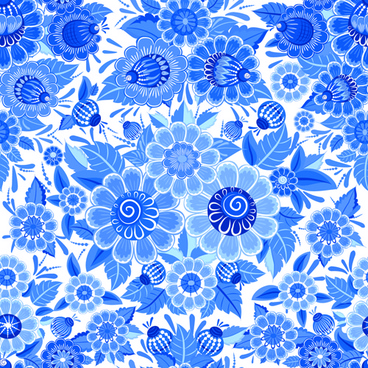 Vector Floral Pattern Free Vector Download 368x368 Vector Floral Pattern Free Vector Download