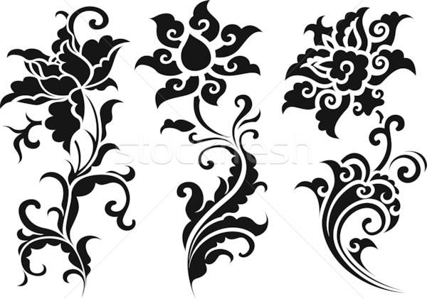 Decorative Floral Pattern Vector Illustration Sau Kit Lai 600x421 Decorative Floral Pattern Vector Illustration Sau Kit Lai