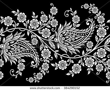 Paisley Floral Design Vector Image Embroidery Embroidery 450x374 Paisley Floral Design Vector Image Embroidery Embroidery