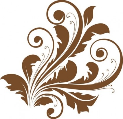 425x411 Vector Decorative Floral Design Free Vectors Ui Download