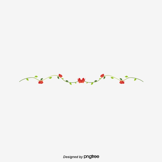 Floral Divider Vector at Vectorified.com | Collection of Floral Divider ...