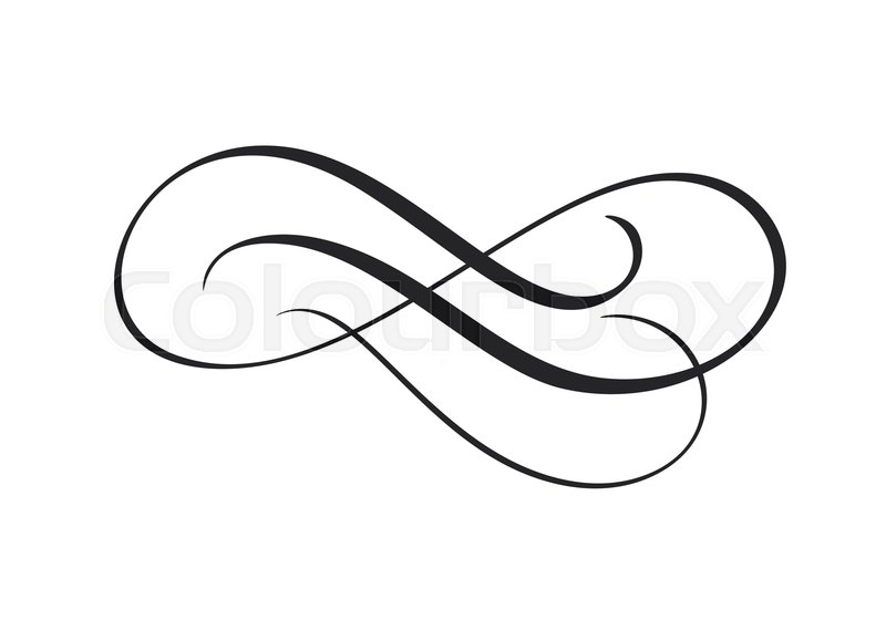 800x560 Vintage Line Elegant Divider Or Stock Vector Colourbox