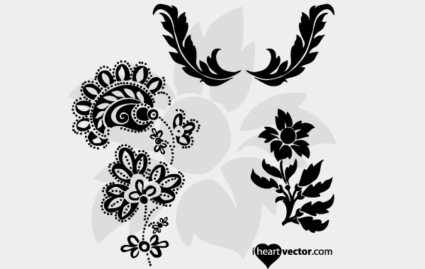 Floral Flourish Vector