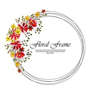 360x360 Floral Border Png Images Vector And Free Download
