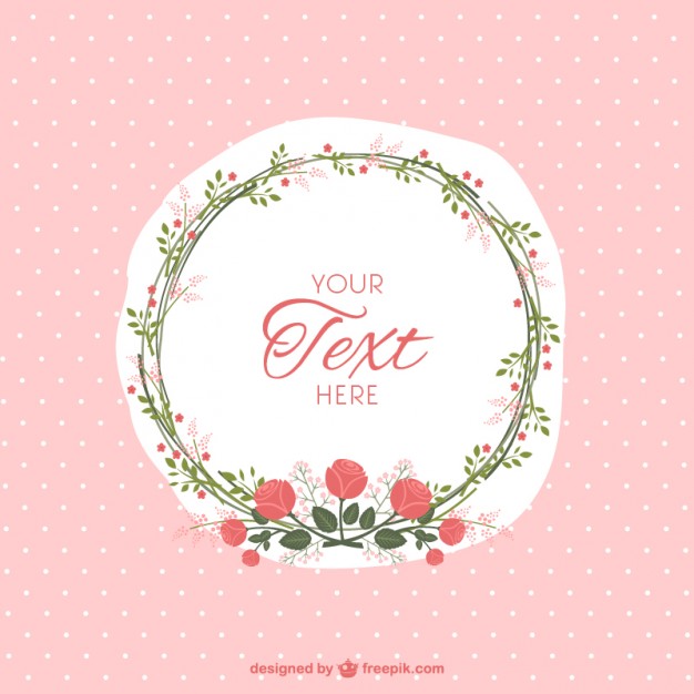 626x626 Floral Frame Vector Free Download