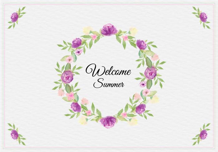 700x490 Flower Frame Free Vector Art