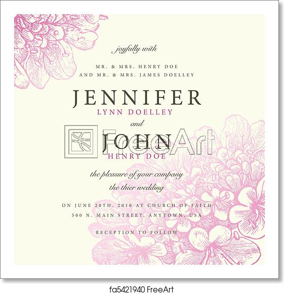 561x581 Free Art Print Of Vector Pastel Pink Floral Frame Vector Ornate