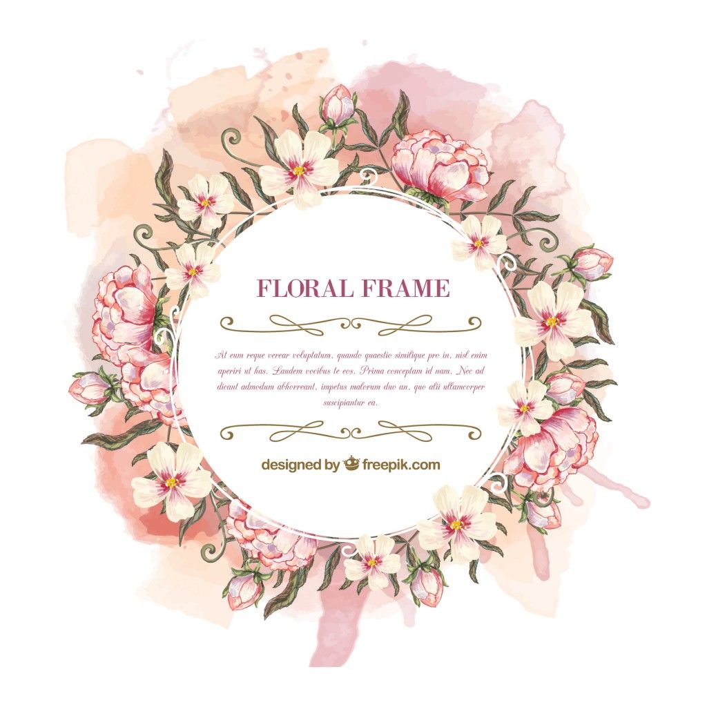 Floral Frame Vectors, Photos And Free Download 1024x1024 Floral Frame Vectors, Photos And Free Download