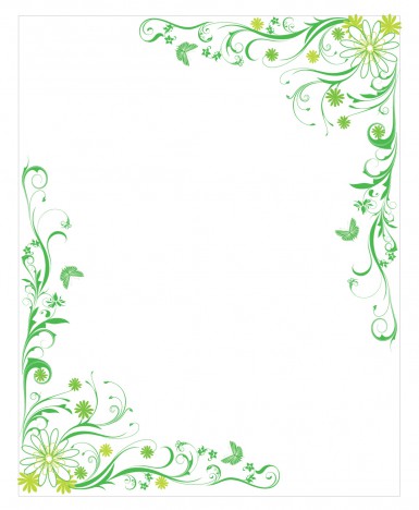 Floral Frame Vector Free Download at Vectorified.com | Collection of ...