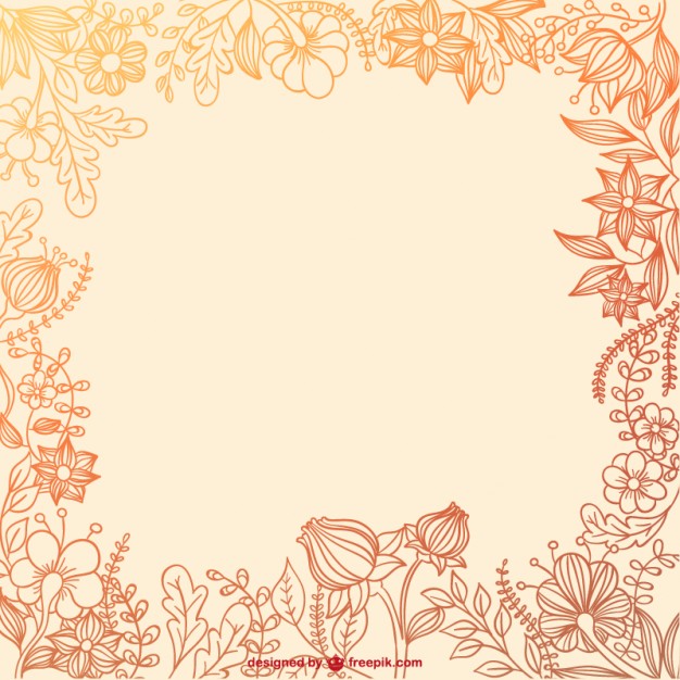 Floral Frame Vector Free Download 626x626 Floral Frame Vector Free Download