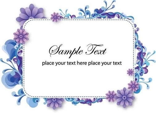 Beautiful Summer Floral Frame Free Vector Download 506x368 Beautiful Summer Floral Frame Free Vector Download