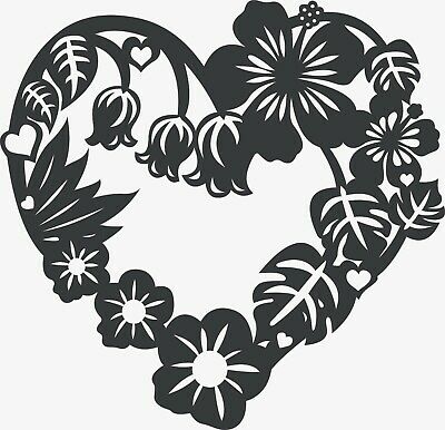 Cnc Vector Dxf Plasma Router Laser Cut Dxf Cdr Floral Heart 400x386 Cnc Vector Dxf Plasma Router Laser Cut Dxf Cdr Floral Heart
