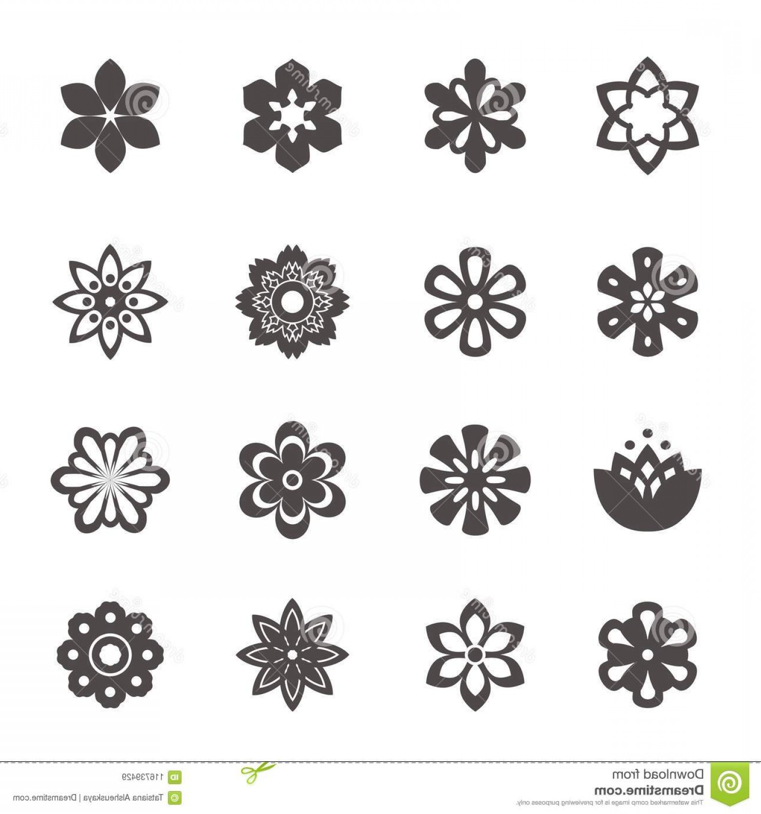 Floral Icon Vector at Vectorified.com | Collection of Floral Icon ...