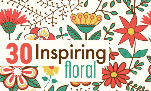 500x300 Inspiring Floral Illustrations