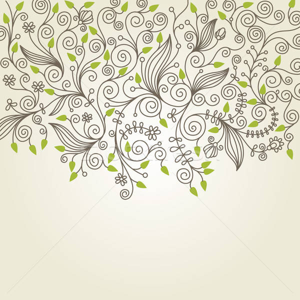 600x600 Floral Illustration Vector Illustration Elena Lishanskaya
