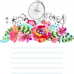 Watercolor Floral Frame For Wedding Invitation Vector Catchsplace 300x300 Watercolor Floral Frame For Wedding Invitation Vector Catchsplace