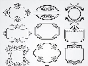 310x233 Vintage Floral Label Free Vectors Ui Download