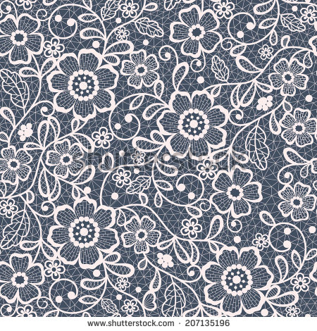 450x470 Floral Lace Vector Images