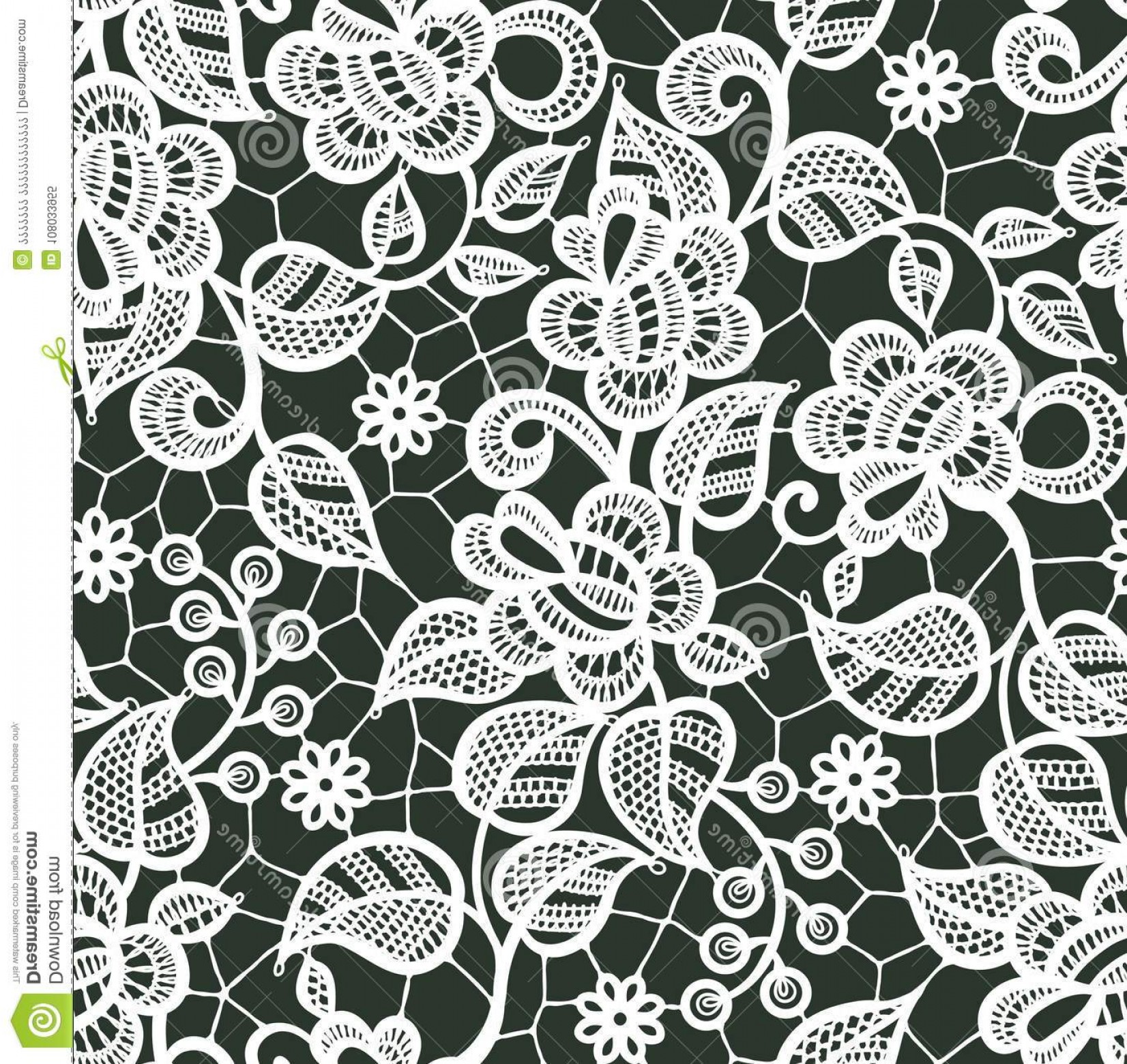 Floral Lace Vector at Collection of Floral Lace