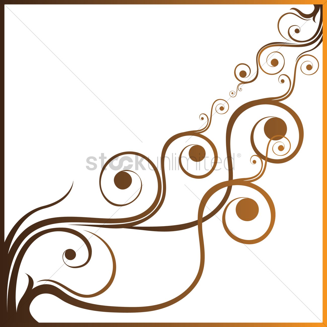 1300x1300 Floral Motif Design Vector Image