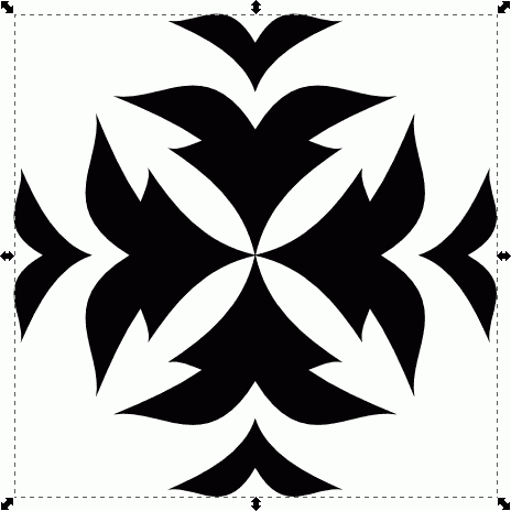 464x464 Inkscape Tutorial Floral Motif Vectors