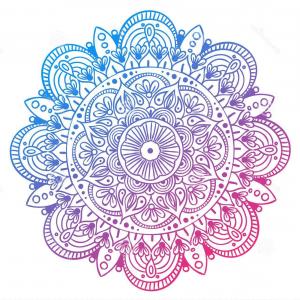 300x300 Mandala Vector Design Element Round Ornament Decoration Colorful