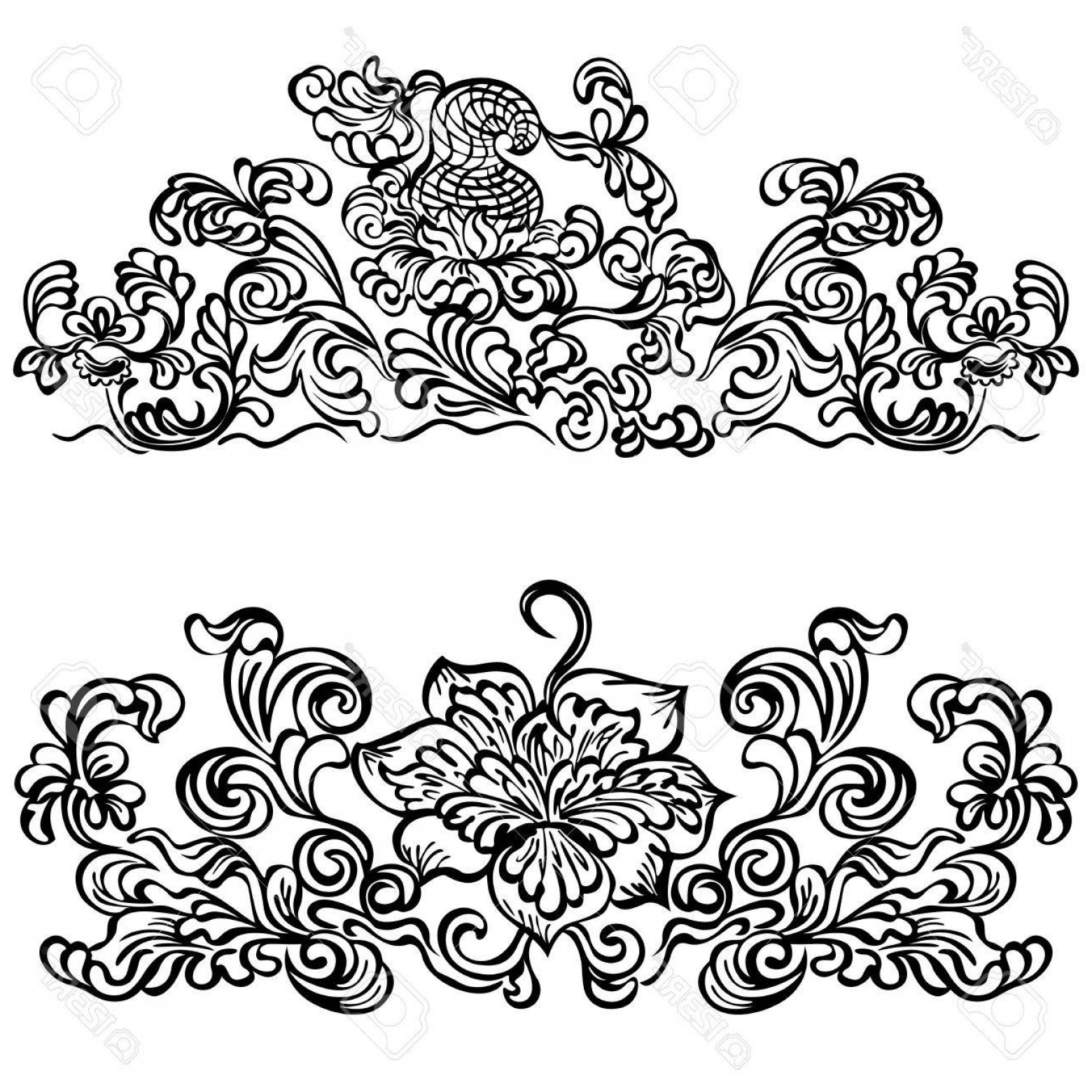 1560x1560 Swirls Floral Vector Patterns Lamaison