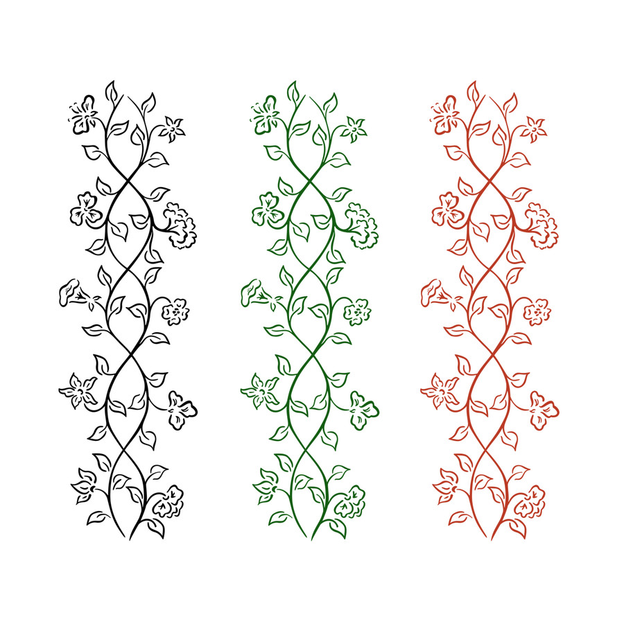  Floral Motif Vector  at Vectorified com Collection of 