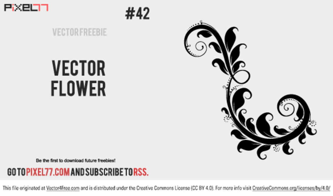 1136x670 Vector Flower Ornament