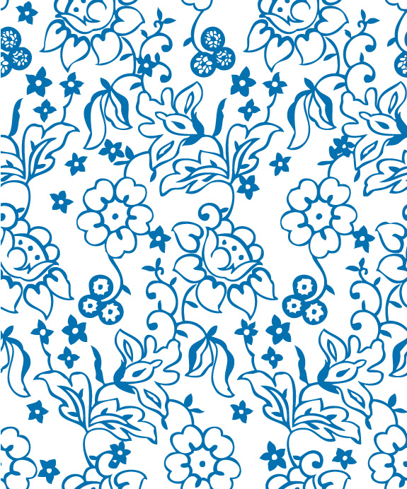 575x692 Lovely Flower Pattern Background Lines
